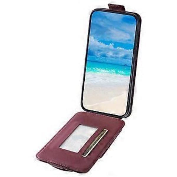 Samsung Galaxy S23 -kotelo, PU-nahka + TPU, pystysuuntainen läppäkotelo