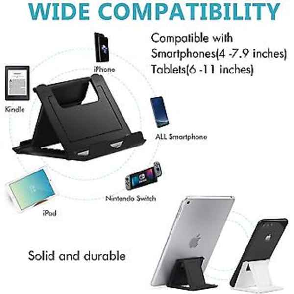 4-pak Telefonstativer, Universal Foldbar Tablet Stativ
