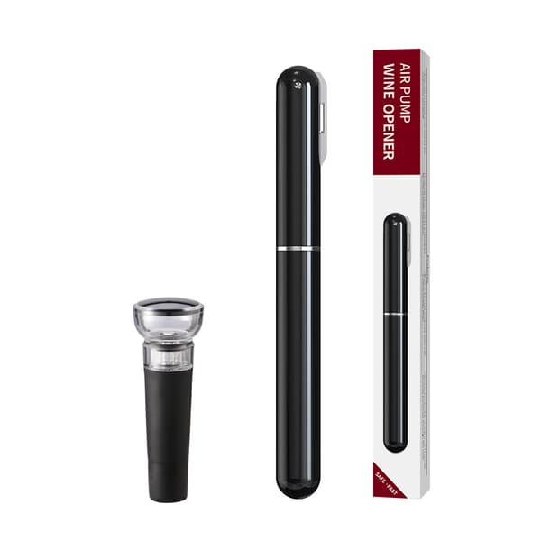 Opgraderet luftpump vinåbner stift pen formet sort pneumat