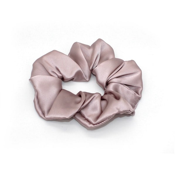 Retro Simple Satin Hiussolmio Candy Väri Elastisen Hiusnauhat