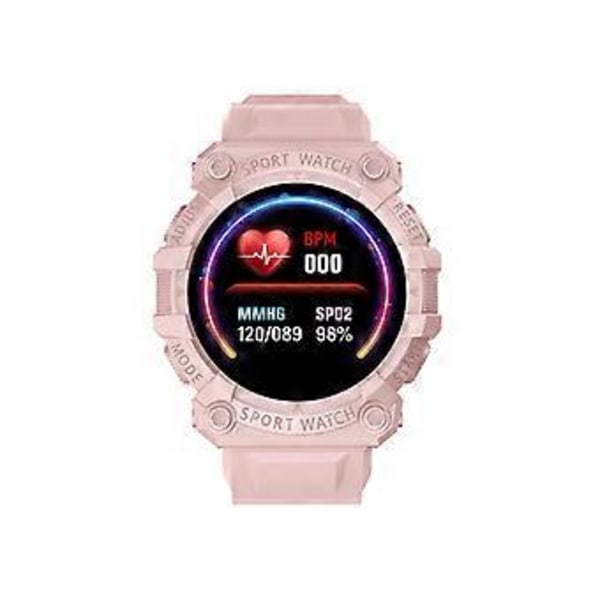 Fitness Tracker Vattentät Smartklocka Y56 - Hjärtfrekvens Blodtrycksmätare Stegräknare (Rosa)