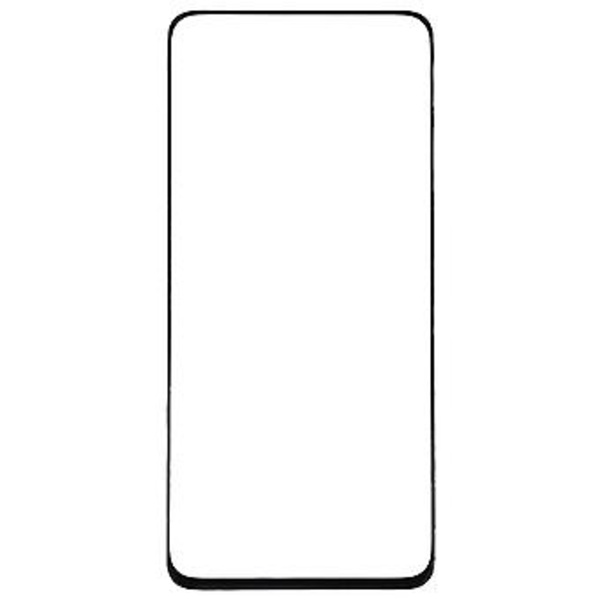 10 st Frontglas för Samsung Galaxy A90 / A80 Svart
