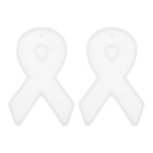 2 par silikone ørering vedhæng form ørering vedhæng fremstilling form krystal epoxy form