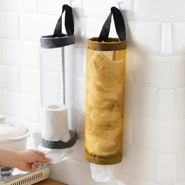 Bag Dispenser Plastposeholder 3 stk Foldbar Pustende Garbag
