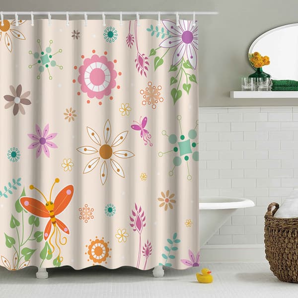 Bruseforhæng 180x180（Stil 7） – Maskinvaskbar tyk polyester