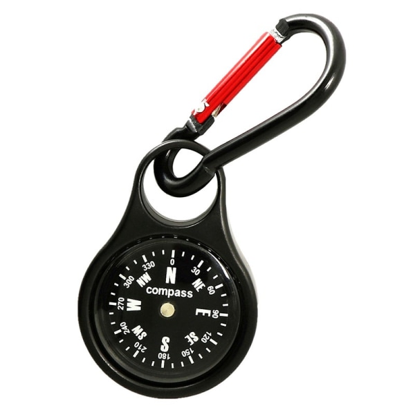 Resetillbehör - bagagelapp, 9,8 cm - kompass