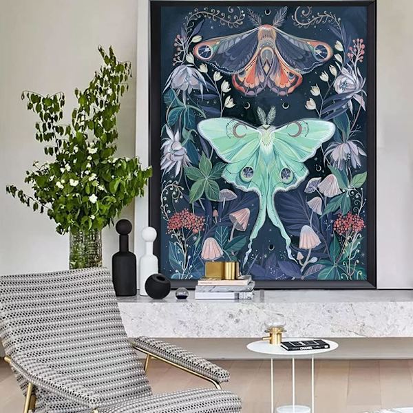 30*40cm 5D Diamantmaleri komplett sett DIY Diamantmalerisett for