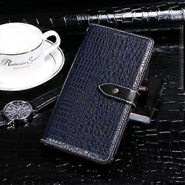 IDEWEI Til Asus Zenfone 10 5G Wallet Telefonetui Krokodillelæder Telefoncover