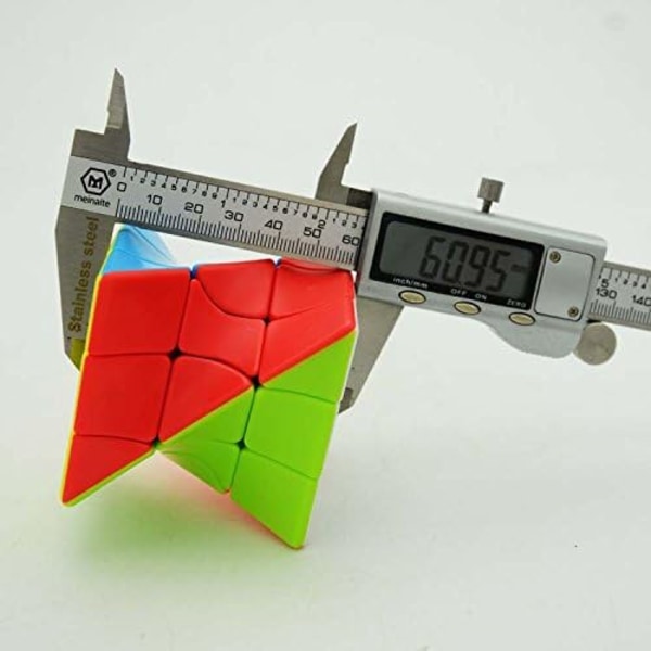 Klistremerkeløs Twist 3x3 Speed ??Cube