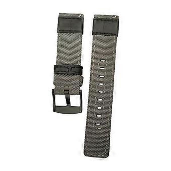 Klockarmband Förtjockat Stark Tålighet Snabbkoppling 20mm/22mm Universellt Armbandsur Nylonrem Kompatibel Samsung S3/S2 (22 mm Mörkbrunt Kaffe)