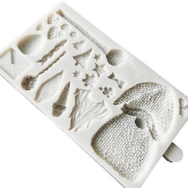 Silikone Fondantforme Chokoladeforme Geléforme Mousseform Gnome Formet