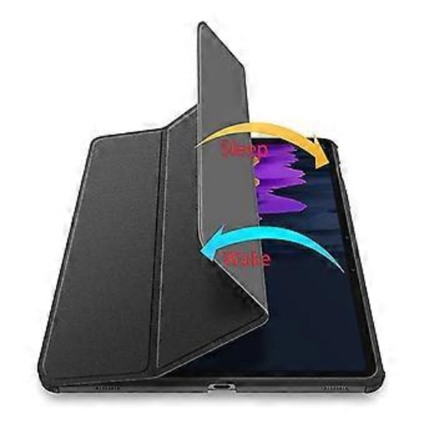 Skyddande surfplattefodral kompatibelt med Samsung Galaxy Tab S8 11 tum / Galaxy Tab S7 2020 11 tum (Svart)