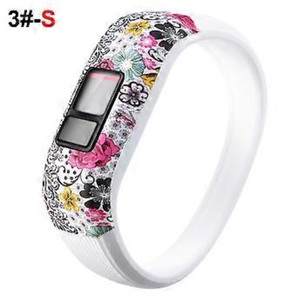 9 färger Mjukt armbandshållare för Garmin VivoFit JR för Garmin VivoFit JR2 Vivofit (Färg 3)