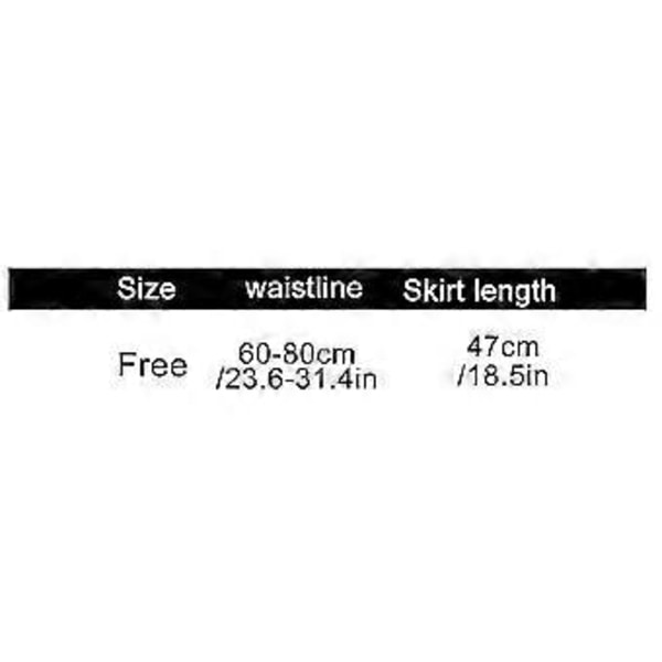 15% RABATT Mode Dam Sommar Casual Färg Broderad Volangkjol Maxi (Vit-Vit)