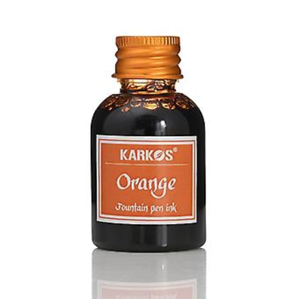 Puhdas värikäs mustekynä 30ml maalaus piirustus kuva lapset tytöt pojat askartelut (oranssi)