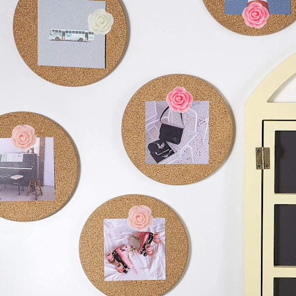 30 stk. Rose Push Pins Plastik Blomst Push Pins Dekorative Push