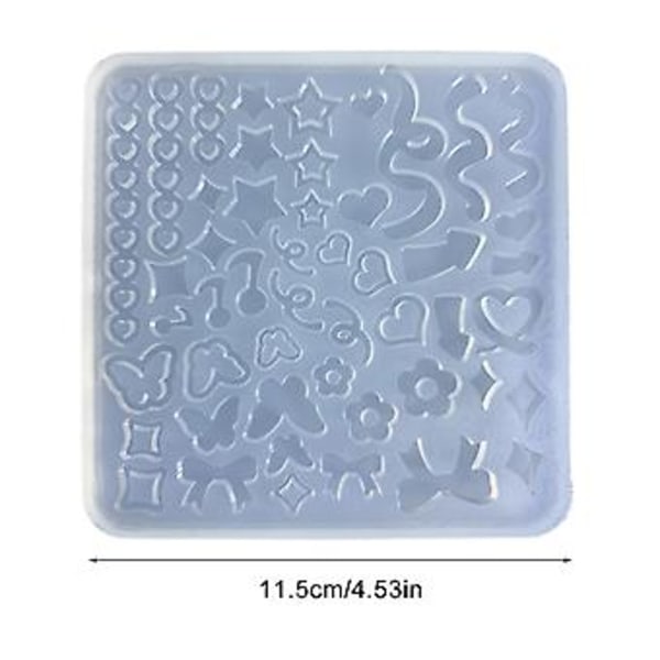 Shaker Filler Epoxy Resin Form Harpiks Fyldning Silikoneform DIY Støbeværktøj