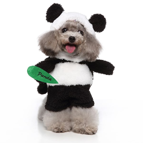 Hundhuvtröja med Huva, Unik Tiger och Panda