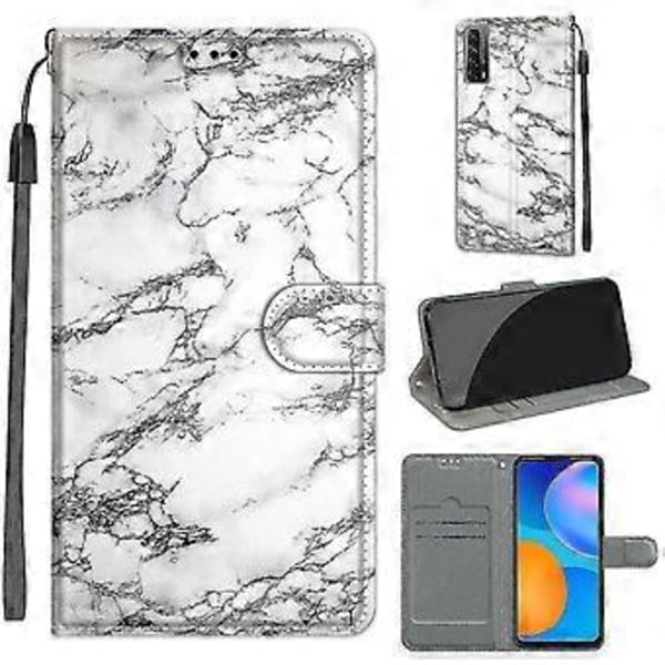 Vit Marmor Huawei P Smart 2021 Skal