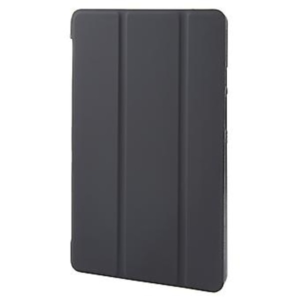 Trefaldigt Läderfodral för Samsung Galaxy Tab A9 (Svart)
