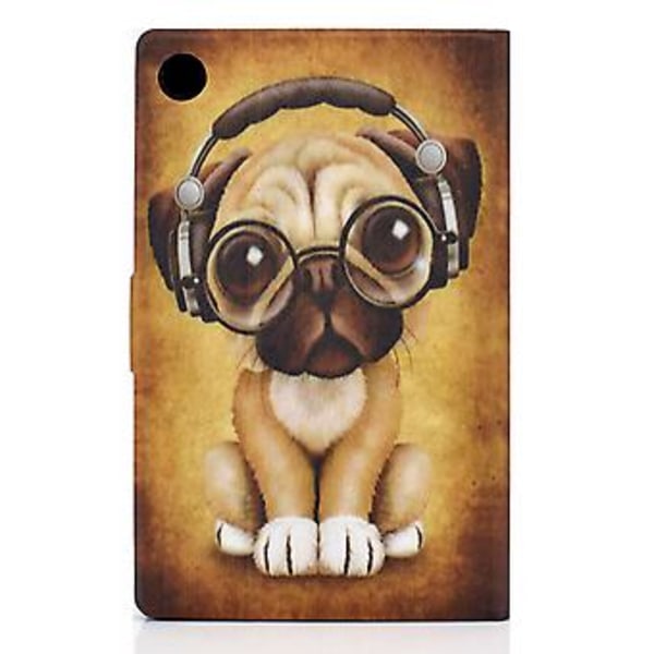 Læder Tablet Etui Til Samsung Galaxy Tab A9+ (Hund)
