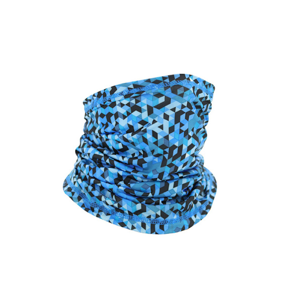 Multifunktionell solskyddsscarf (blå)