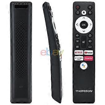 För Thomson Android Voice HDR LED TV Fjärrkontroll T50USL7010 2022