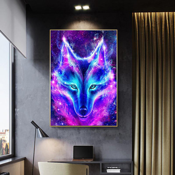 30x40 cm-16  5D Timanttimaalaus DIY Täydellinen, Eläinsarja Timantti