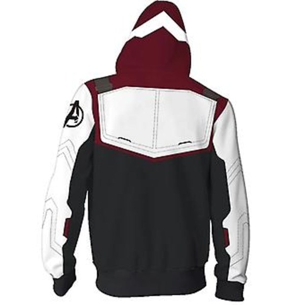 Avengers Infinity War Endgame Tony Stark Kläder Iron Man Kostym För Fest Cosplay (5XL Tröja)