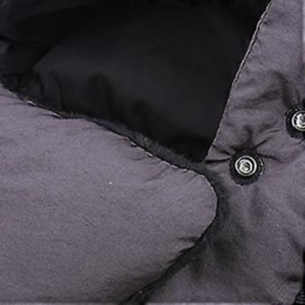 Herre Trapper Hat Alsidig Dun Hat Bomber Hat Vinter Udendørs Kostume Tilbehør Bomber Hat Dun Hat Trapper Hat Sort (Sort)