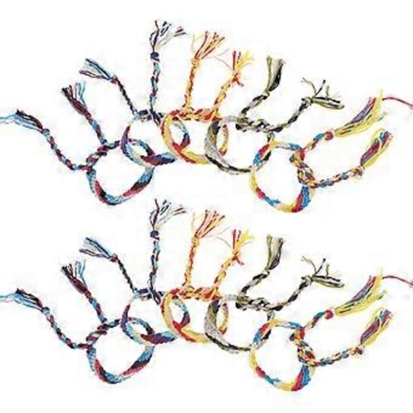 10 st Utsökta Handstickade Armband Etnisk Stil Handledskedja Armband Dekor