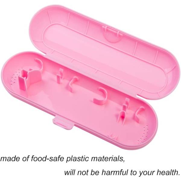 Portable replacement plastic travel kit with pink one piece elect