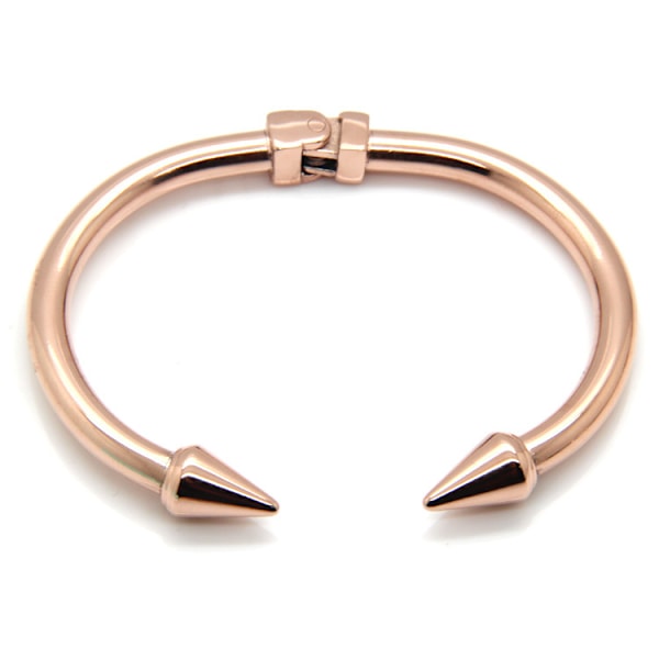 Armbånd i rustfritt stål med spikerdesign for menn, kvinner og par - 1FOR3*