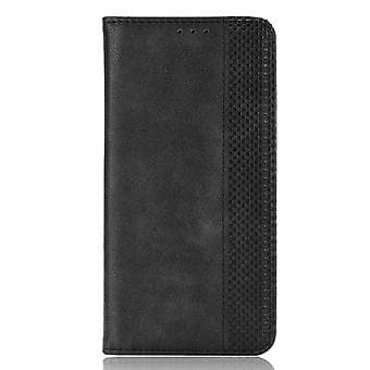 Læder Telefon Cover til Ulefone Note 14 (Sort)