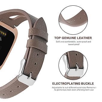 Armband till Fitbit Versa 2 (Pulvergrå)