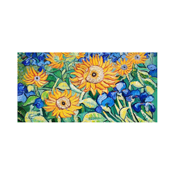 30 × 40 Oljemålning solros diamantmålning (30 * 40,