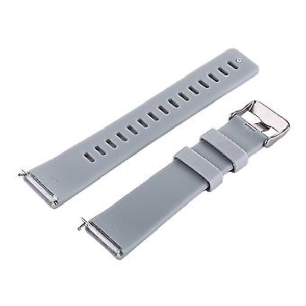 Silikoninen ranneke Fitbit Versa / Versa 2:lle (Harmaa)