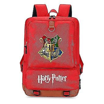 Harry Potter Rygsæk Skoletaske (Stil 4)