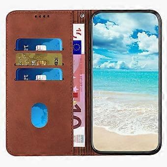 Til Samsung Galaxy A16 5G/A16 4G telefoncover præget PU-læderpungstativetui (stil A)