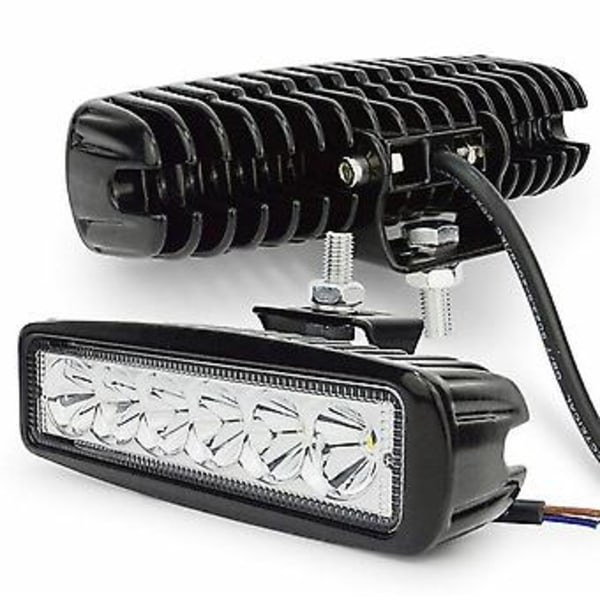 18W 6LED 800LM Sterkt Lys Spot Arbeidslys Bar Kjørelys Tåkelys Offroad Bil Lampe For Lastebil( )