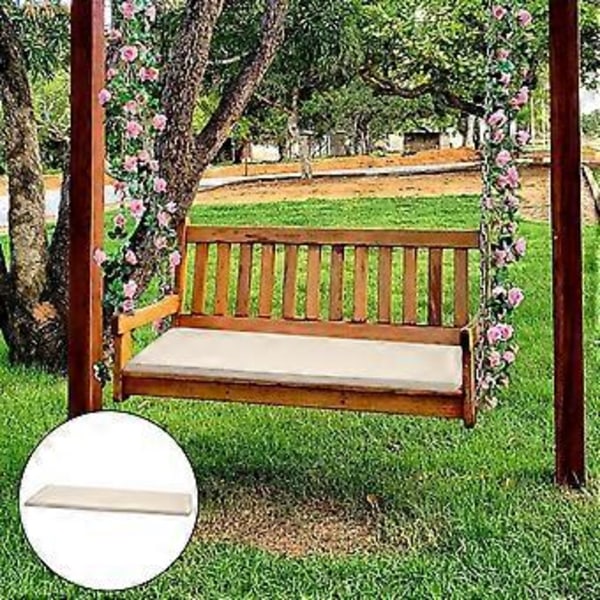 2x Trädgårdssoffa Uteplatsmöbler Sittdynor Kudde Loveseat Utomhus