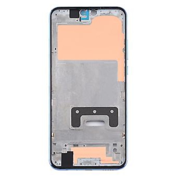 LCD Ramme Bezel Plade til Huawei Y9 (2019) Sort (Sølv)