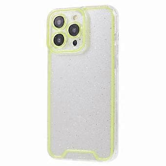 XW-serien til iPhone 14 Pro Max-deksel med glitterpulver, støtsikkert TPU-telefondeksel med lysende design (stil G)