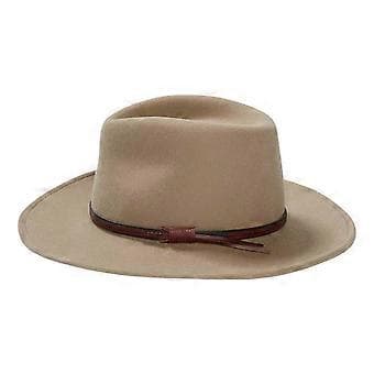 Sofistikerede unisex hatte, unikke, patinerede, stilfulde hatte, simple ensfarvede hatte til modeentusiaster Beige (Beige)