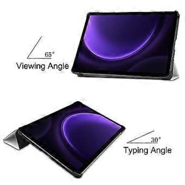 JSM PU-läder Smartfodral för Samsung Galaxy Tab S9 FE 10.9 (Lat Katt)