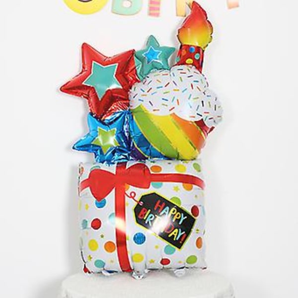 Sød Koreansk Bjørn Fødselsdagskage Kunstlys Kage Cupcake Topper Festartikler Kagedekoration Bryllup Fest Dekorative Lys (Lysegrøn)