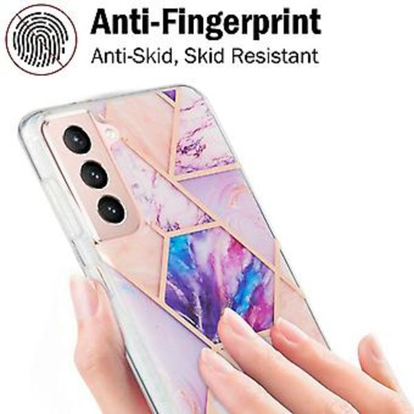 Samsung Galaxy S21 5G:lle suojakotelo (Vaaleanpunainen)