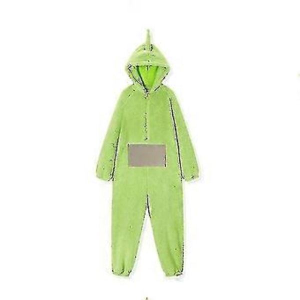 Teletubbies Onesie Pyjamas Damkläder Herr- och Damkläder Tjock Korallfleece V (s röd)