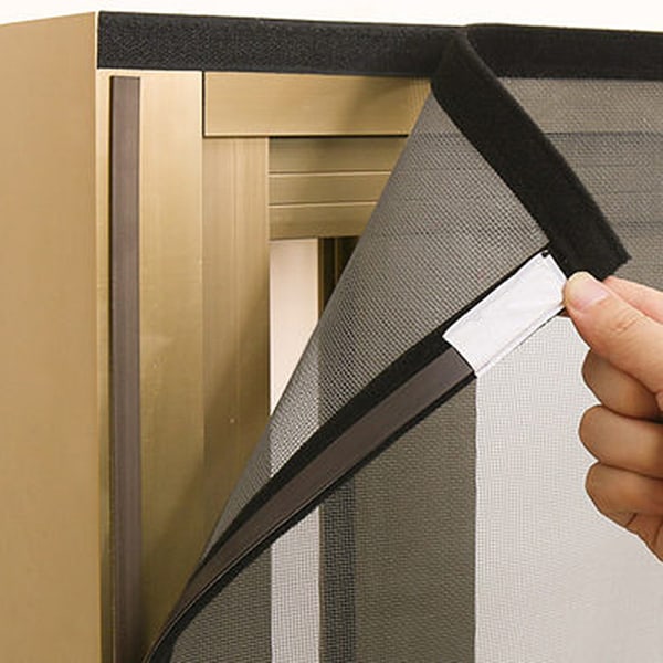 Set med 1 myggnät med innovativ magnetisk fixering för 60cm *