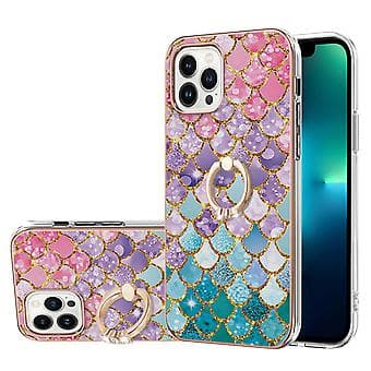 IMD TPU Stødsikker Etui til iPhone 15 Pro (Farverig)